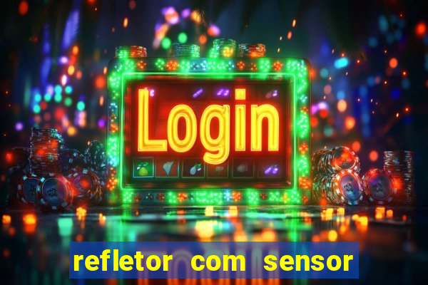 refletor com sensor noturno como instalar